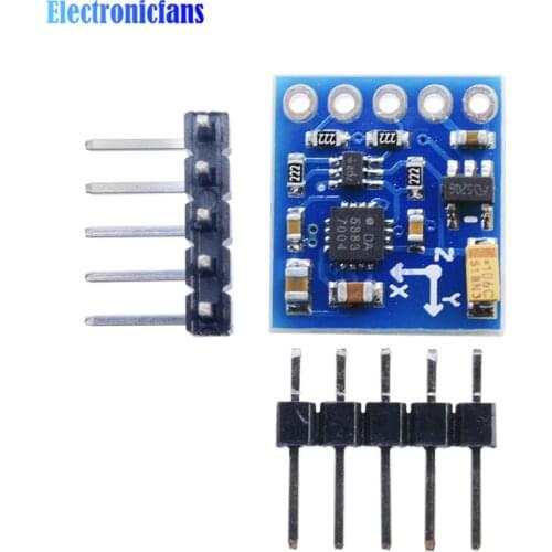 GY-271 GY 271 HMC5883L I2C IIC Board Three 3 Triple Axis Magnetic Field Compass Magnetometer Sensor Module For Arduino 3V-5V