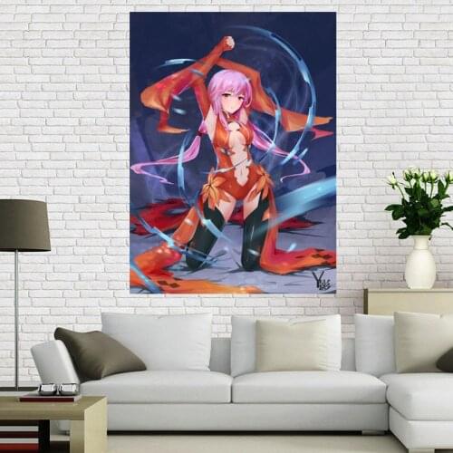 NEW Guilty Crown Poster HD Print Canvas Fabric Posters Home Room/Bar/Cafe Decor Wall Pictures Art Big Size No Frame 12.2