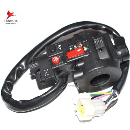 LEFT HANDLE BAR SWITCH OF JIANSHE 400CC ATV/JS 400ATV