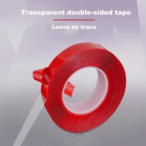 3m Transparent Silicone Double Sided Tape Sticker For Car High Strength High Strength No Traces Adhesive Living Goods Sticker