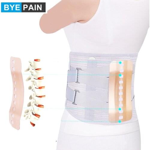 Adjustable Back Brace Immediate Relief From Back Pain, Herniated Disc,Sciatica,Scoliosis, Breathable Mesh Design with Lumbar Pad