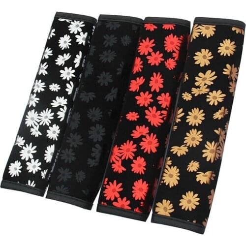 Car Seat Belt Shoulders Pads Covers Goods Cushion Warm Short Plush Safety Shoulder Protection safety belt protector