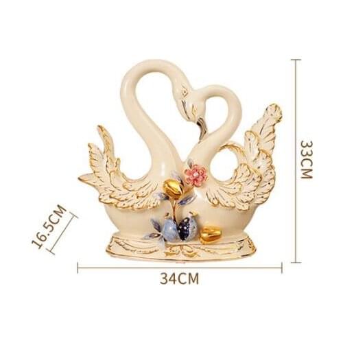 Swan decoration,resin decoration , resin swan decoration,wedding present