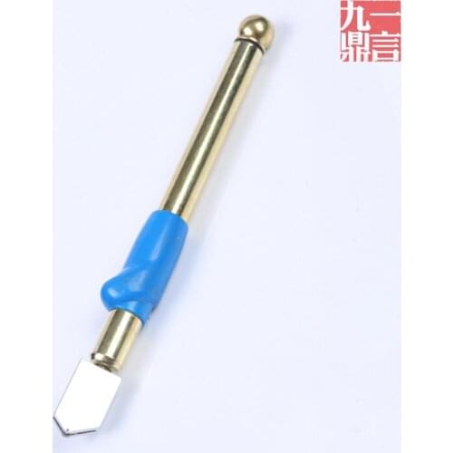 1pcs/lot oil feed glass cutting tool tile cutter with carbide tip metal handle free shipping