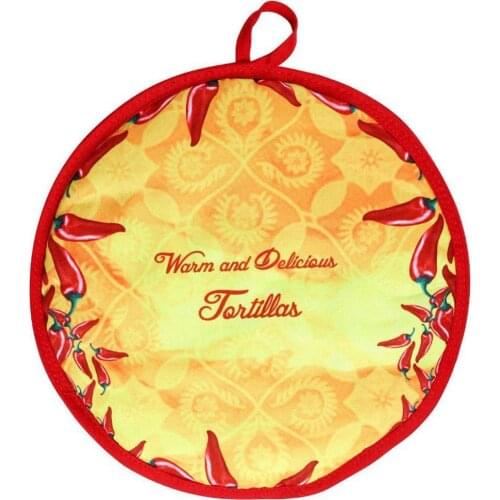 50% Hot Sale 30cm Food Insulation Tortilla Pancakes Warmer Pouch Microwave Oven Lunch Bag