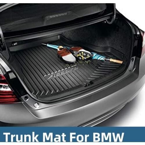 WENLO Car Cargo Trunk Liner Floor Mat For BMW X1 X3 X4 X5 X6 E84 2 3 5 7 Series F30 F35 F18 G30 E84 F10 F26 E70 F15 F16