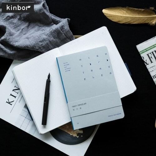 4 Colors Kinbor Walker Series B6 Notebook Can Be Written Flat At 180degrees Four Inner Pages Office Writing Notebook For Office