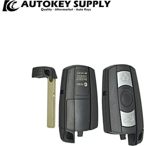 ForBMW CAS3 3 Buttons smart card 868 mhz (BMW CAS3 Normal ) IC: PCF7945 AKBMC404