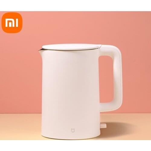XIAOMI MIJIA Electric Kettle 1A Fast Hot boiling Stainless Water Kettle Teapot Intelligent Temperature Control Anti-Overheat