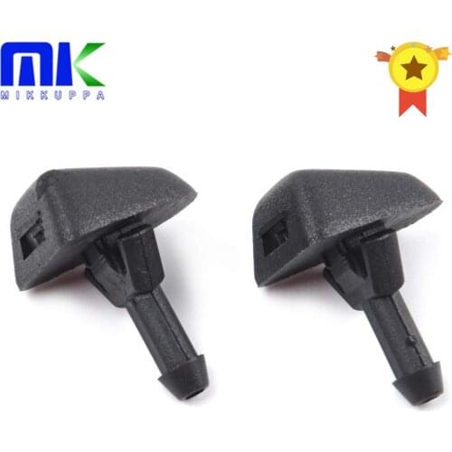 MIKKUPPA 2PCS Front Windshield Washer Nozzles for 2003-2014 Volvo XC90 Replaces OEM: 30655605 Spray Jet Kit