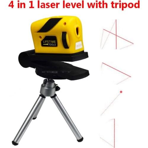 Infrared Laser Leveling Device 4 In 1 Cross Line Automatic Laser Marking Instrument Multi-purpose Measuring Tool With Magnet