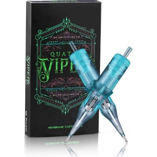 10Pcs Disposable Tattoo Cartridge Needles Permanent Makeup Needles #08 #10 #12 RL For Microblading Tattoo Machine Grips Supplies