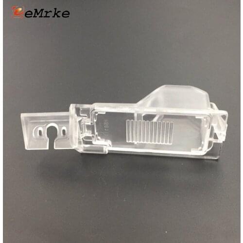 EEMRKE Car Reverse Camera Bracket License Plate Lights Housing Mount for Ford Edge 2007 2008 2009 2010 2011 2012 2013 2014