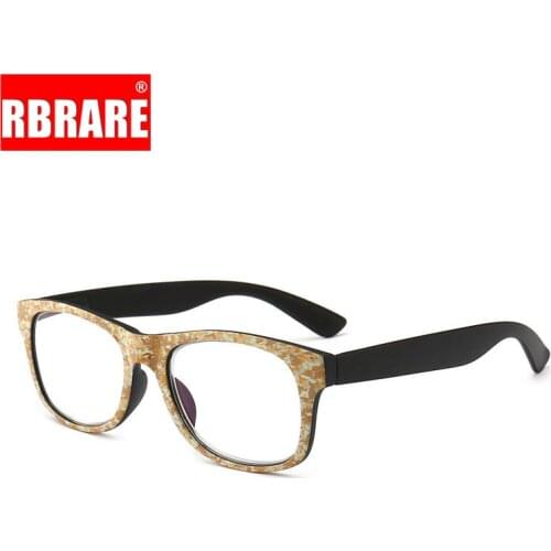RBRARE Square Reading Glasses Men High End Comfortable Ultra Light Anti-blue Light Men and Women Glasses Reading Glasses Gafas