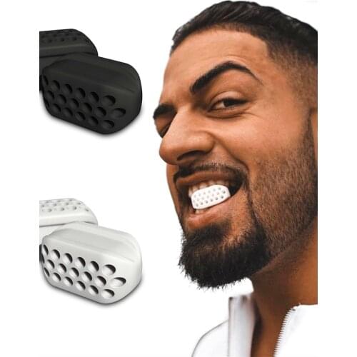 Muscle Relax Apparatus Jaw Trainers Face Muscle Fitness Movement Masseter Ball Trainers Silicone Exercise Device Facial Exercise