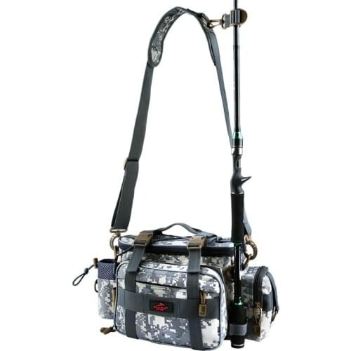 Multi-function backpack road Asian bag waist bag Messenger bag fishing bag fishing multi-function waterproof fishing gear bag