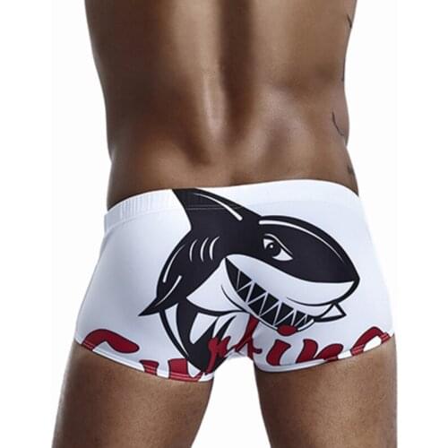 Sexy Animal Swimming Trunks Men Swimwear Gay Mens Swim Briefs Bikini Swimsuit Surfing Bathing Suit Wear Male Summer Beachwear