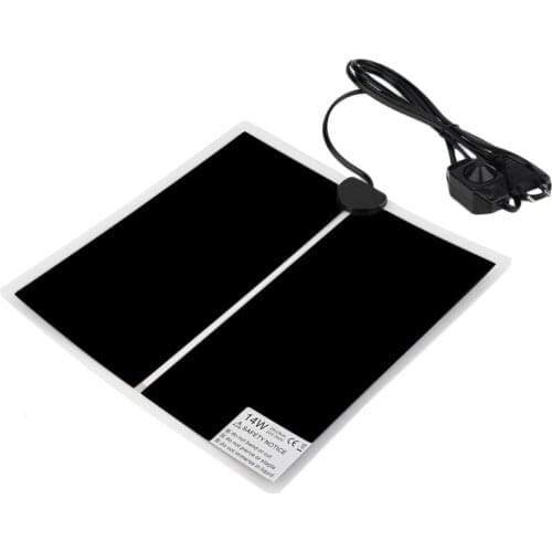 28x28cm Adjustable Warmer Bed Mat reptiles amphibians and various small animals Pet Heating Pad Reptile Electric Blanket