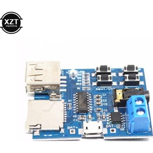 Newest MP3 decoder card USB memory stick decoder MP3 lossless decoder board player module comes with power amplifier