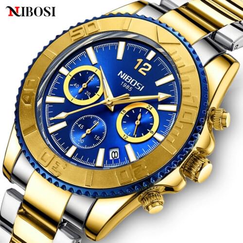 Relogio Masculino NIBOSI VIP Men Watches