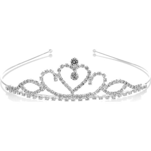 Happy Birthday Crystal Rhinestone Crown Hair Bands For Kids Girl Hoop Headband Wedding Prom Tiaras Hair Jewelry Accessories