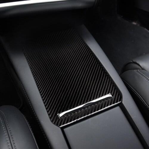 It Is Suitable For Model-X The Carbon Fiber Storage Box Panel