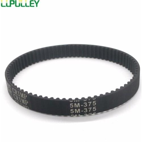 HTD5M Timing Belt 350/355/360/365/370/375/380/385/390/395/400mm Length 10/15/20/25/30mm Width 5mm Pitch Rubber Pulley Belt