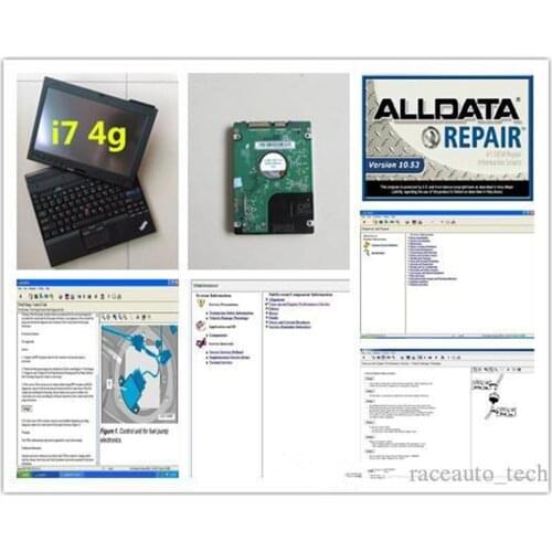 Repair Software Alldata 10.53 Auto ATSG 3in1 with Laptop x201t Touch Screen ( i7 4g / 8G ) Hdd 1tb Computer