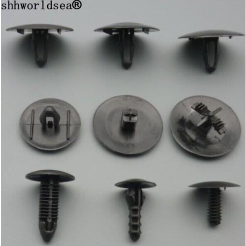 Shhworldsea Auto Fastener Automobile Door Trim Panel Clip Push Retainer Bumper Fender Rivets Clips for Car Plastic Rivet