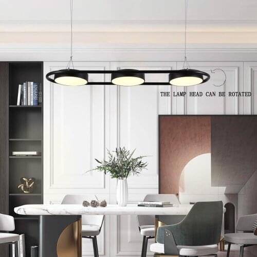 Nordic modern multi-function direction LED ceiling lamp remote control smart bedroom study living room lighting chandelier