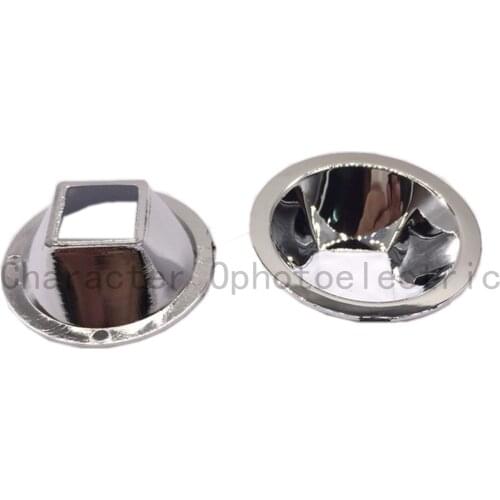 1PCS 10W high power LED lamp LED lamp cup reflector spotlight reflector cup diameter 57mm plastic electroplating