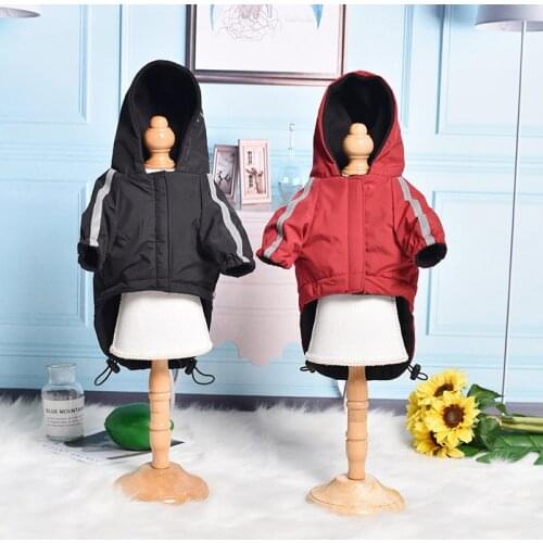 Reflective Dog Raincoat Waterproof Dog Rain Jacket Coat Clothes Small Medium Dogs Hoodies Jumpsuit Raincoats Pet Accessories