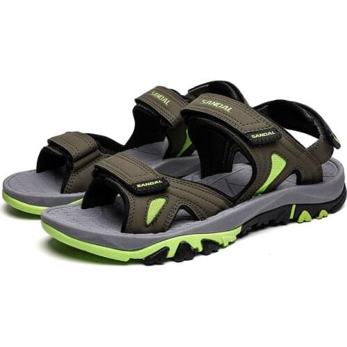 Slippers sandalia samool dress in sandal mountain roman sock shoes rubber praia walking sandals sandales flat men masculina s