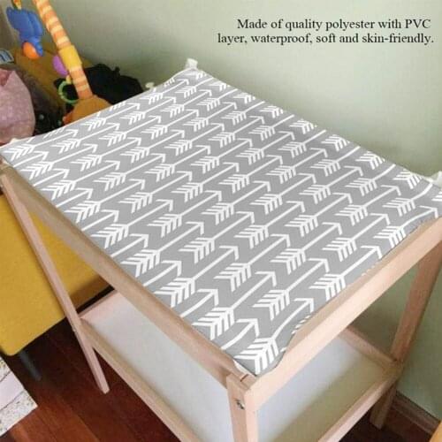 Baby Changing Mat Cloth Diaper Changing Pads Table Cover Reusbale Waterproof Newborn Infant Changing Diaper Cover Breathable