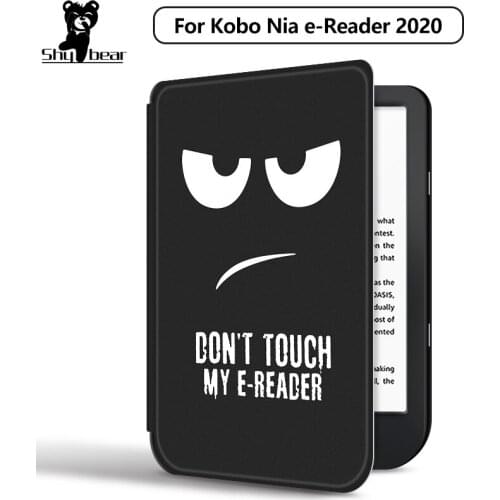 Slim Case For Kobo Nia Ereader Smart Leather Cover for Kobo Nia Ereader Magnetic Flip Auto sleep and Wake up Lightweight Funda