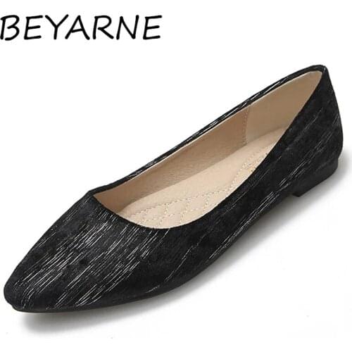 BEYARNEFlat Shoes Women Slip On Shoes For Women Boat Shoes Women Fashion Calcados Feminino Zapatos Comodos De Mujer Bayan Ayakka