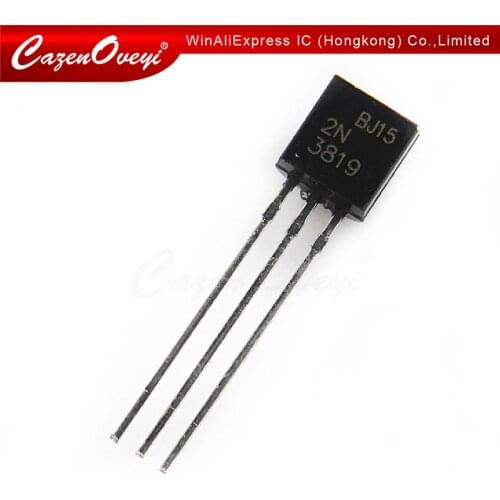 10pcs/lot 2N3819 2N 3819 TO-92 In Stock