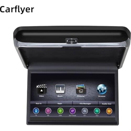 13.3 Inch Android Ceiling MP5 Player Monitors 1080P HD Video Decoding IPS Screen WIFI/HDMI/USB/SD/FM/Bluetooth/Speaker TV In Car