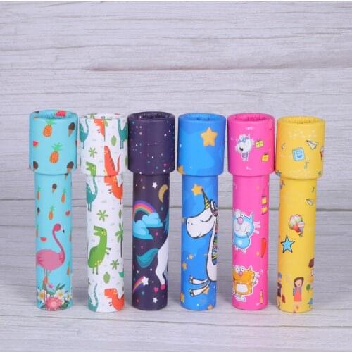 6pcs Classic Kaleidoscope Kids Toys Children Rotating Educational Playthings Imaginative Magic Puzzle Toy Party Favors