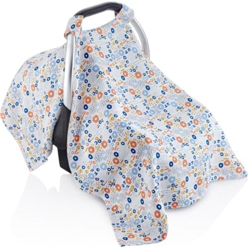 Main Lap Cloth Ring Pattern Baby Stroller Bassinet Stroller Cover Fly Protective 100% Cotton Whell Protective Cover Cloth