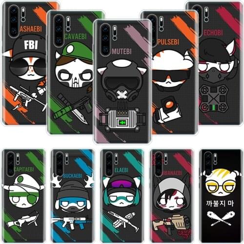 Game Rainbow Six Siege Phone Case For Huawei Honor 10 9 20 9X 8A 8X 8S 7A 7X Lite Pro 10i 20i Y5 Y6 Y7 Y9 2019 Cover Coque