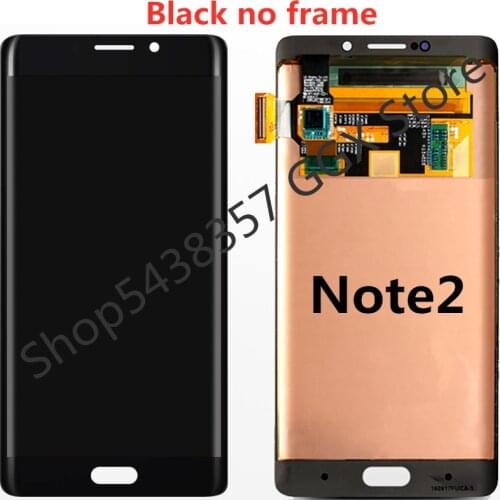 For mi Note2 display Touch Screen/mi note2 LCD LED display/note2 screen replacement original Display Digitizer Assembly Frame