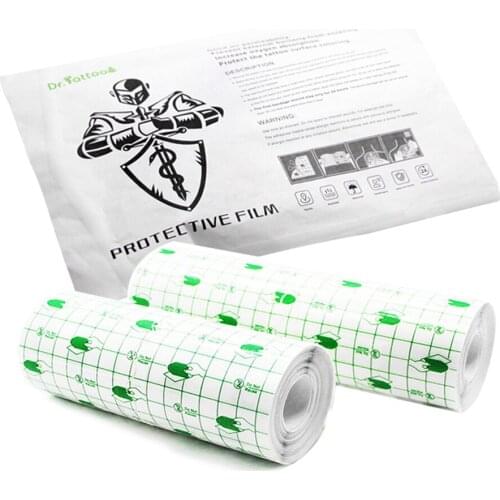 Dr.Tattoo Care Transparent Waterproof Bandage For Tattoo Aftercare Help To Protection Film Prevent Wound Bacterial Infection