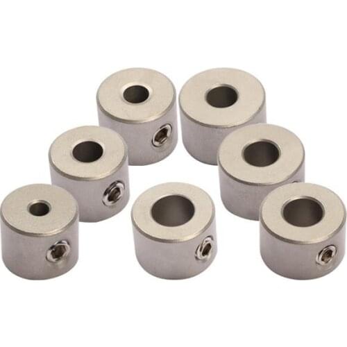 Gate Tool 4/5/6/7/8/9/10mm Drill Bit Shaft Depth Stop Collars Ring Woodworking Positioner Spacing Ring Locator