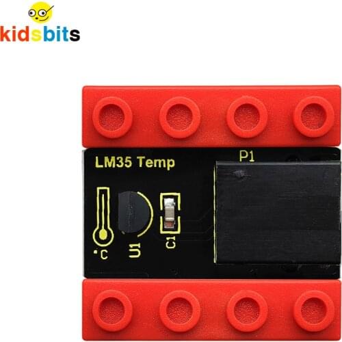 Kidsbits Blocks Coding LM35DZ Temperature Sensor LM35 Sensor for Arduino STEN Programming Education