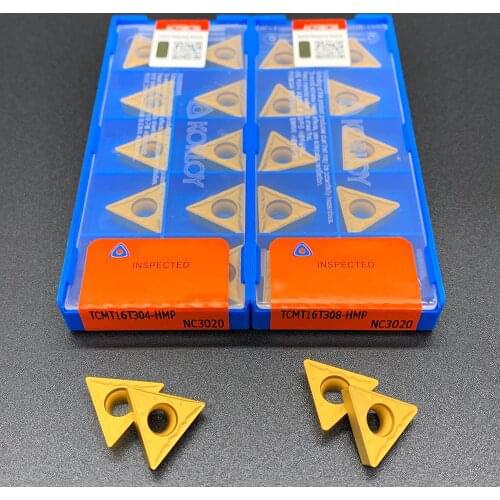 Blade TCMT16T304 TCMT16T308 HMP NC3020 100% Original High Quality Internal Turning Tool Carbide Insert Lathe Tools For Steel