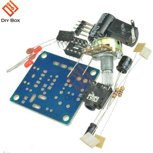 LM386 Mini Audio Amplifier board module DIY Kit Super MINI 3V-12V 3.5mm Amplificador Module Audio Sound Board volume control