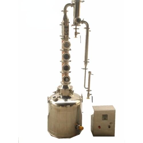 Small Home Using Rose Essential Oil Distiller 304 Stainless Steel Essential Oil Distiller Mini Moonshine Still