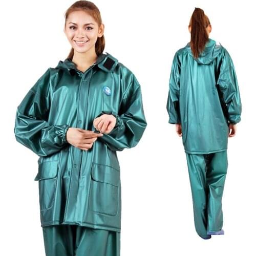 Motorcycle Travel Raincoat Hooded Men Thicken Portable Waterproof Transparent Outdoor Raincoat Set Women Hiking Rain Gear DA60YY