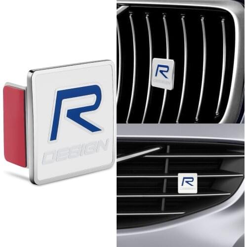 RD Grille Sticker For Volvo RDESIGN XC60 XC90 XC40 S80 S60 S70 XC70 S90 V90 V60 V40 D2 D5 T4 T5 T6 T8 C70 RDESIGN Volvo Sticker